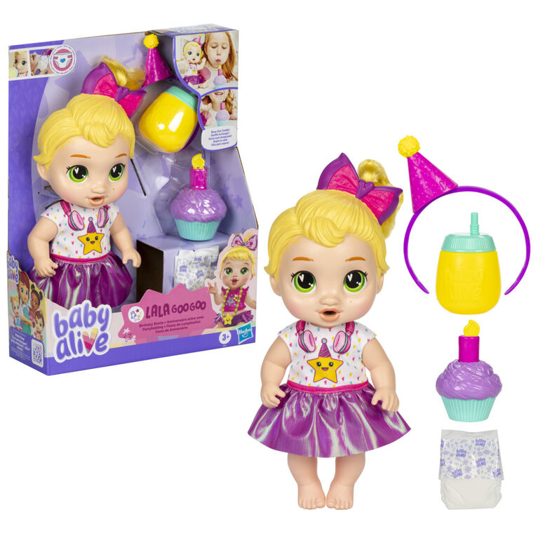 Buy Baby Alive Birthday Bestie Blonde Hair Lala | Yallatoys.com