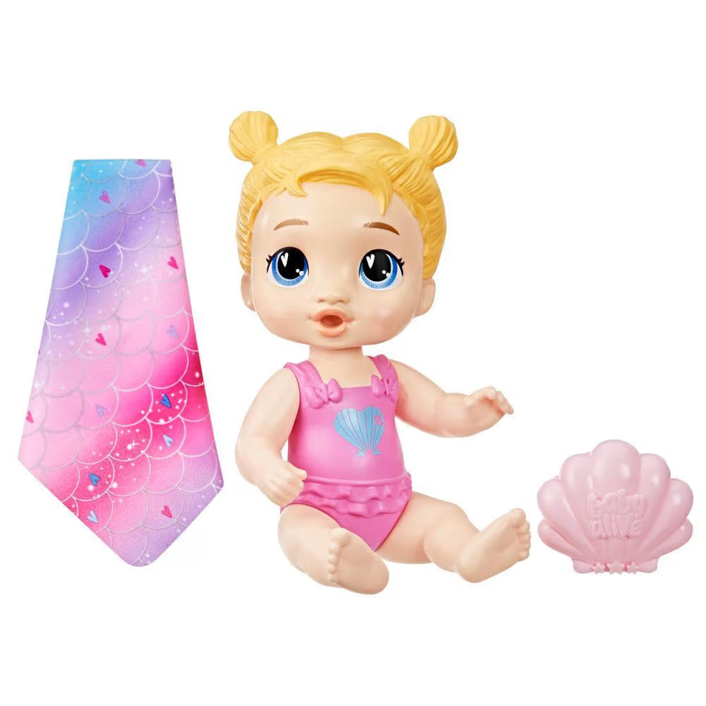 Buy Baby Alive Mermaid Splash Harper Hugs Baby Doll | Yallatoys.com