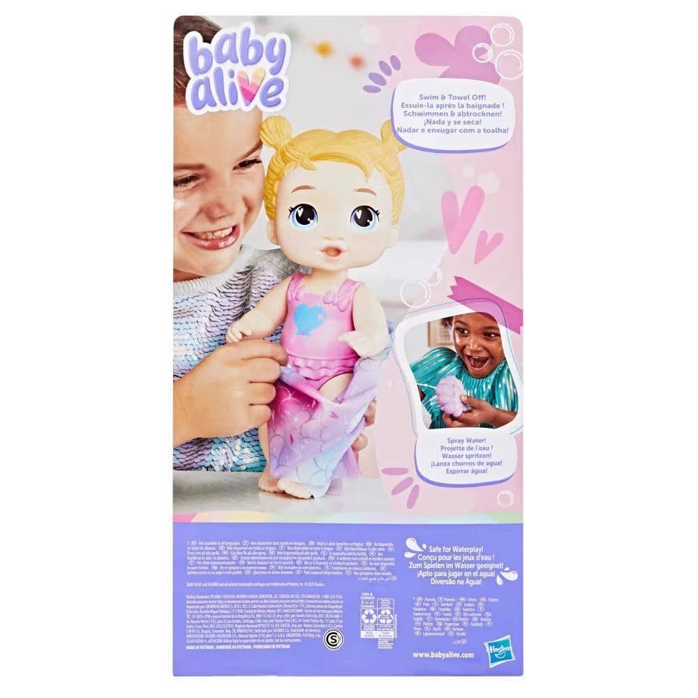 Buy Baby Alive Mermaid Splash Harper Hugs Baby Doll | Yallatoys.com