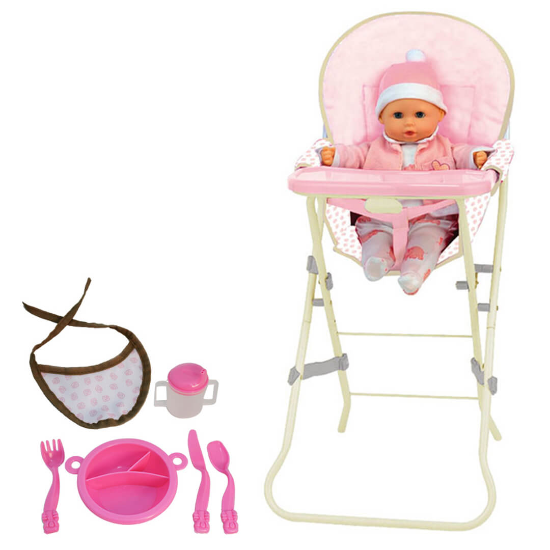 Buy Bambolina Royal High Chair Set 8 In 1 | Yallatoys.com