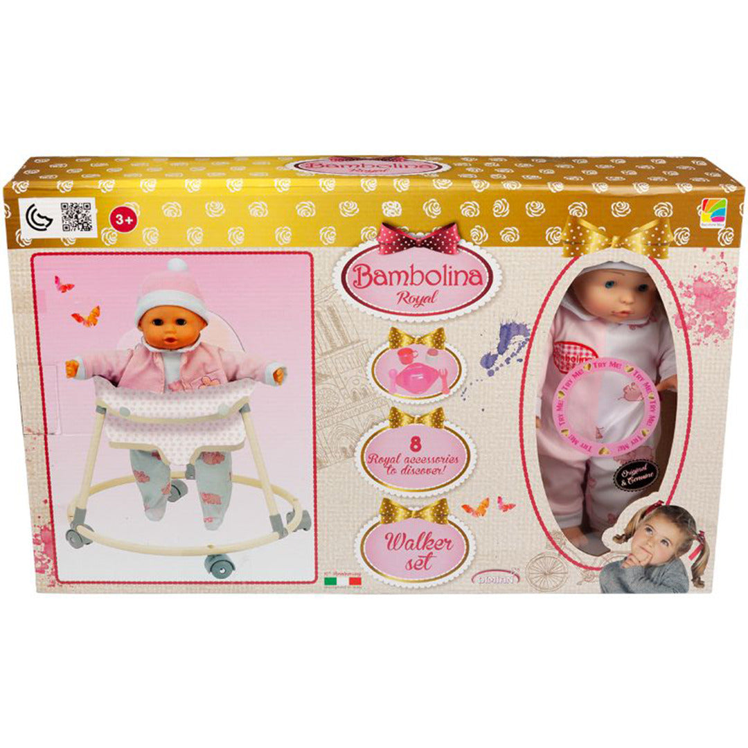 Buy Bambolina Royal Walker Set 8 In 1 | Yallatoys.com