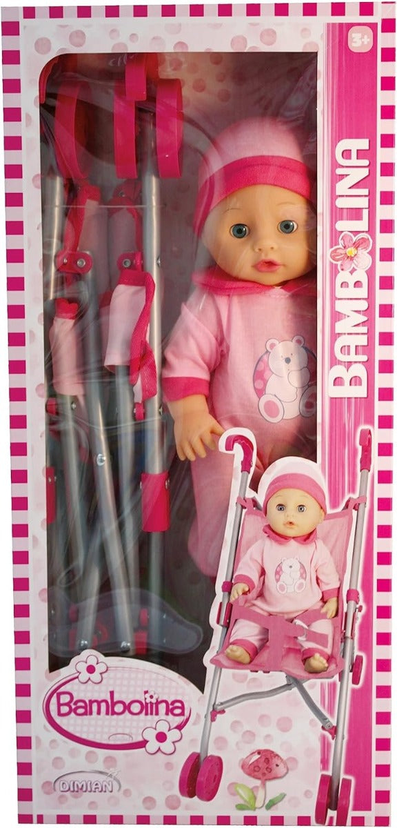 Buy Super Star Bambolina Buggy Set With 36Cm Doll | Yallatoys.com