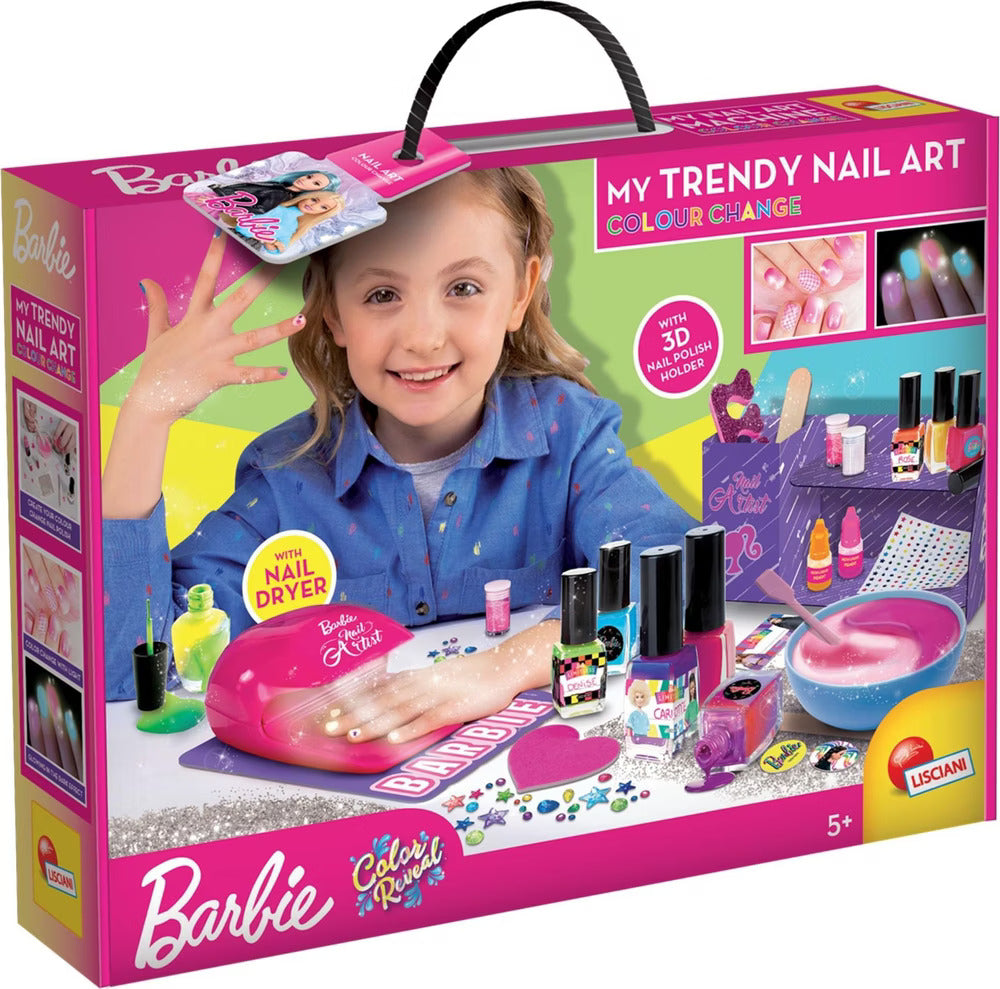 Buy Barbie Trendy Nail Art Manicure Set | Yallatoys.com