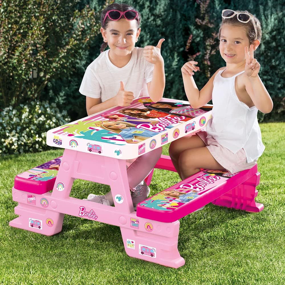 Buy Barbie Picnic Table and Bench | Yallatoys.com