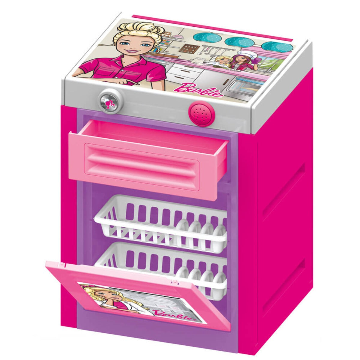 Buy Barbie Kids Electronic Toy Dishwasher Playset | Yallatoys.com