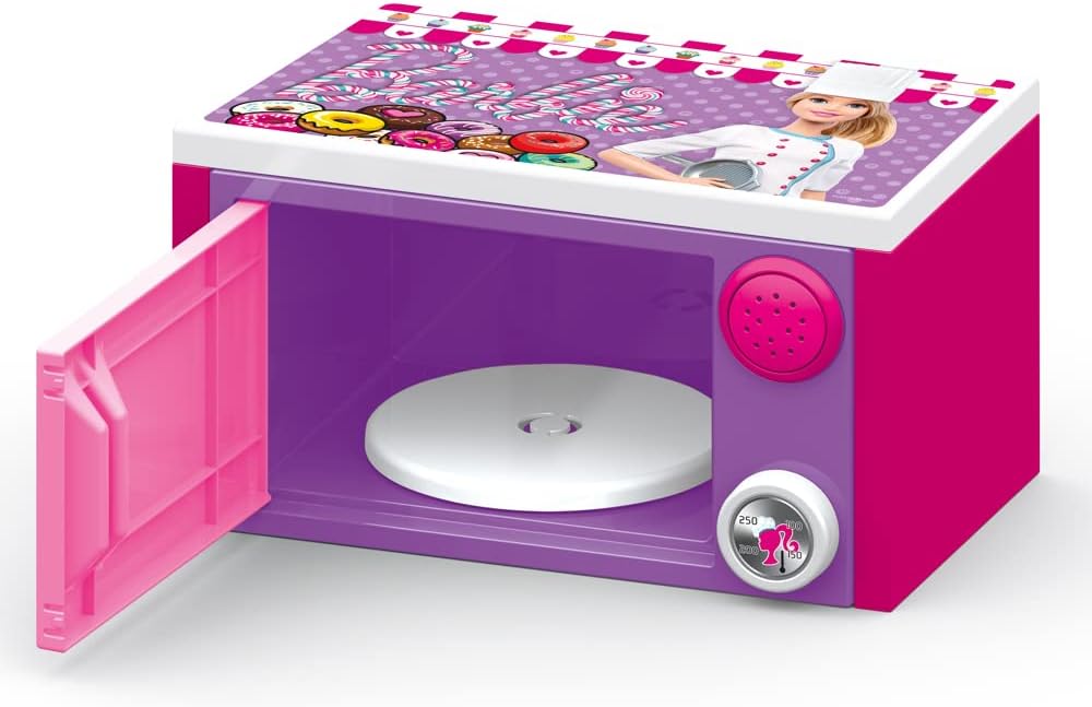 Buy Barbie Kids Electronic Microwave Playset | Yallatoys.com
