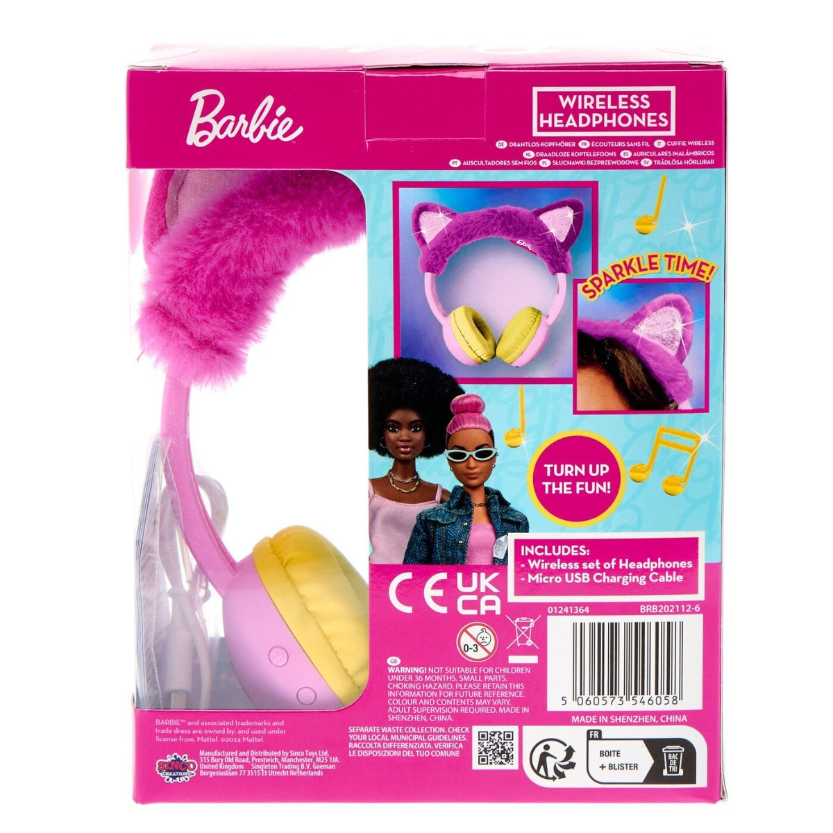 Buy Barbie Bluetooth Headphones | Yallatoys.com