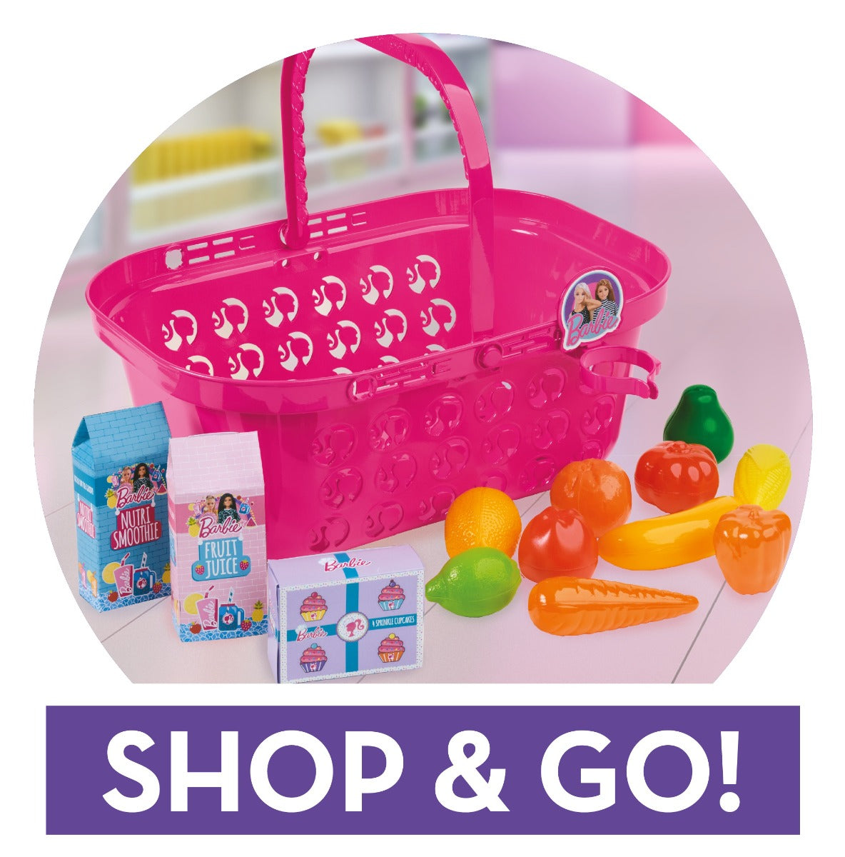 Buy Barbie Shopping Basket | Yallatoys.com