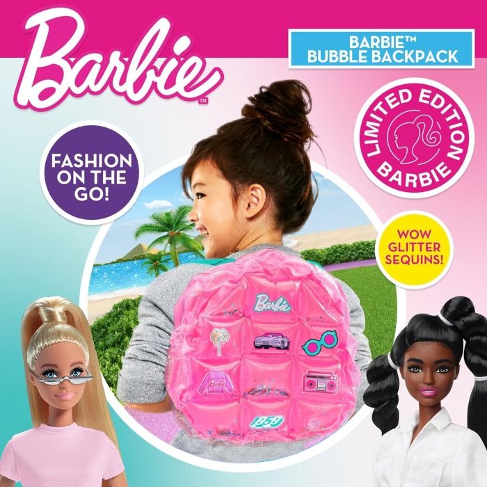 Buy Barbie Bubble Backpack (Sold Separately Subject to availability)a | Yallatoys.com