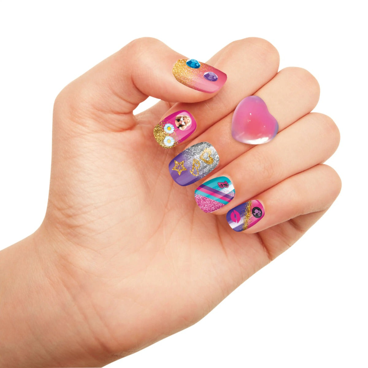 Buy Barbie Nail Studio Set Glitter & Shine | Yallatoys.com
