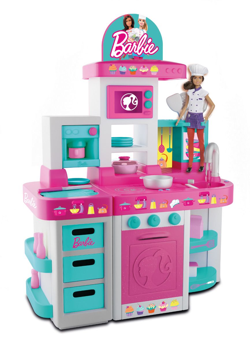Buy Barbie Large Kitchen with Light and Sound | Yallatoys.com