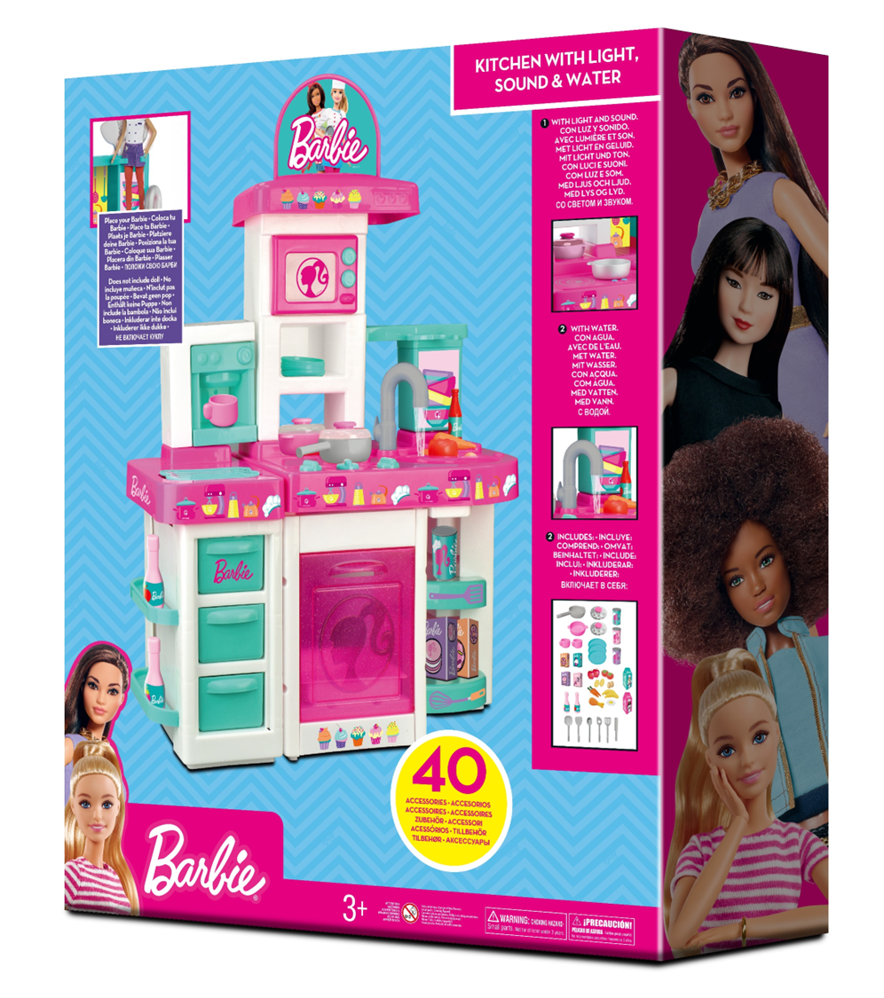 Buy Barbie Large Kitchen with Light and Sound | Yallatoys.com