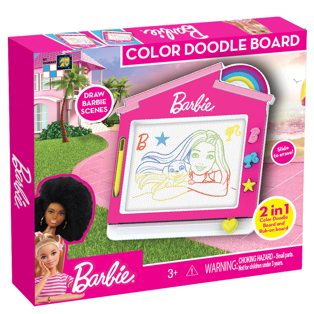 Buy Barbie Magnetic Board Color Doodle Board | Yallatoys.com