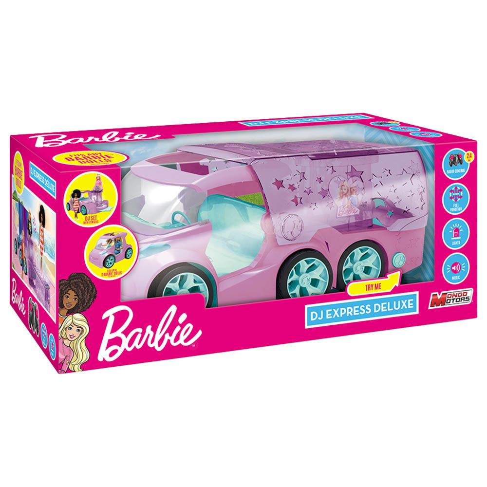Buy Barbie Lights N Sounds Remote Control Cruiser Dj Express Deluxe | Yallatoys.com