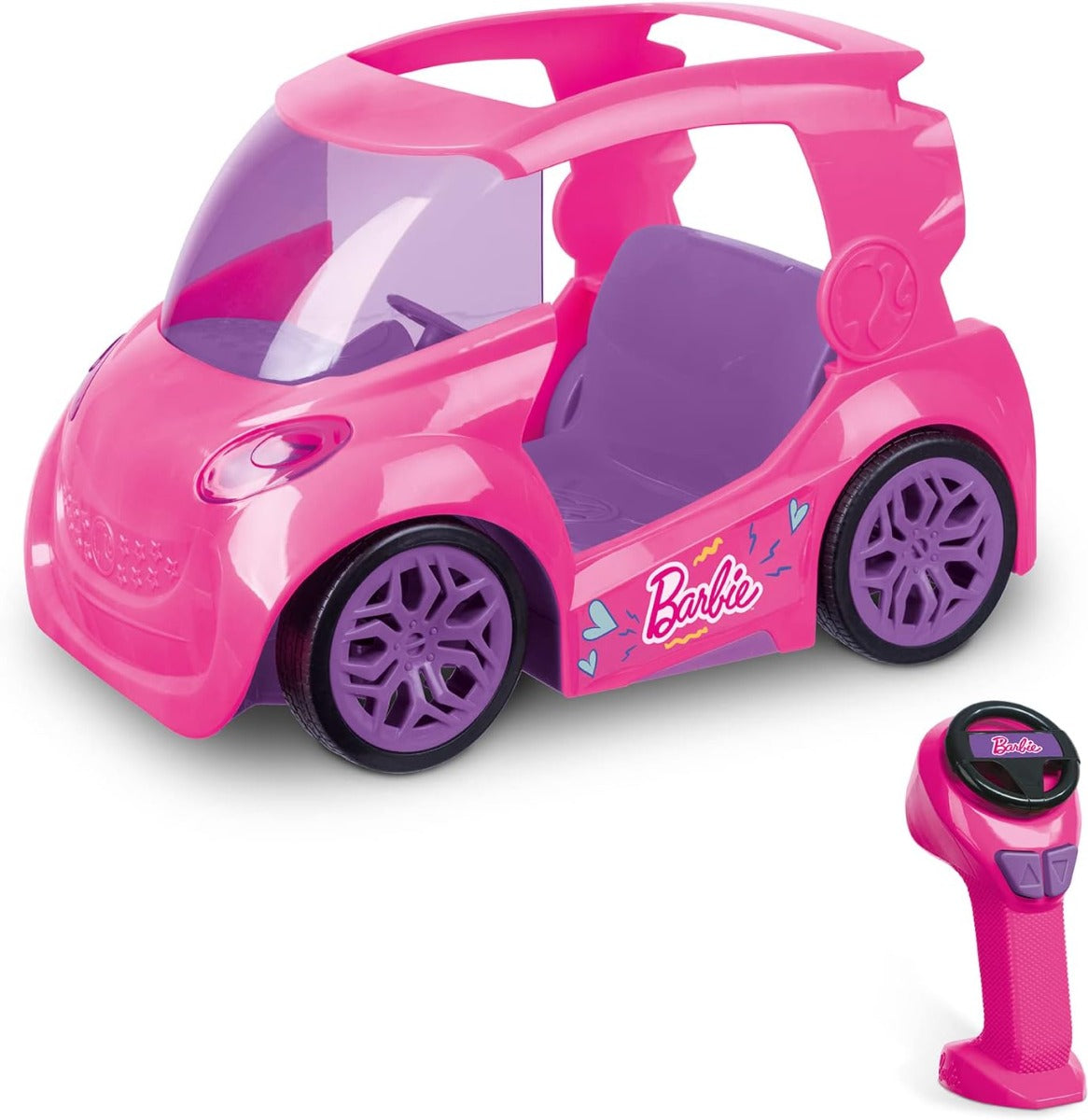 Buy Barbie City Car Full Function Remote Control Fuchsia Color | Yallatoys.com