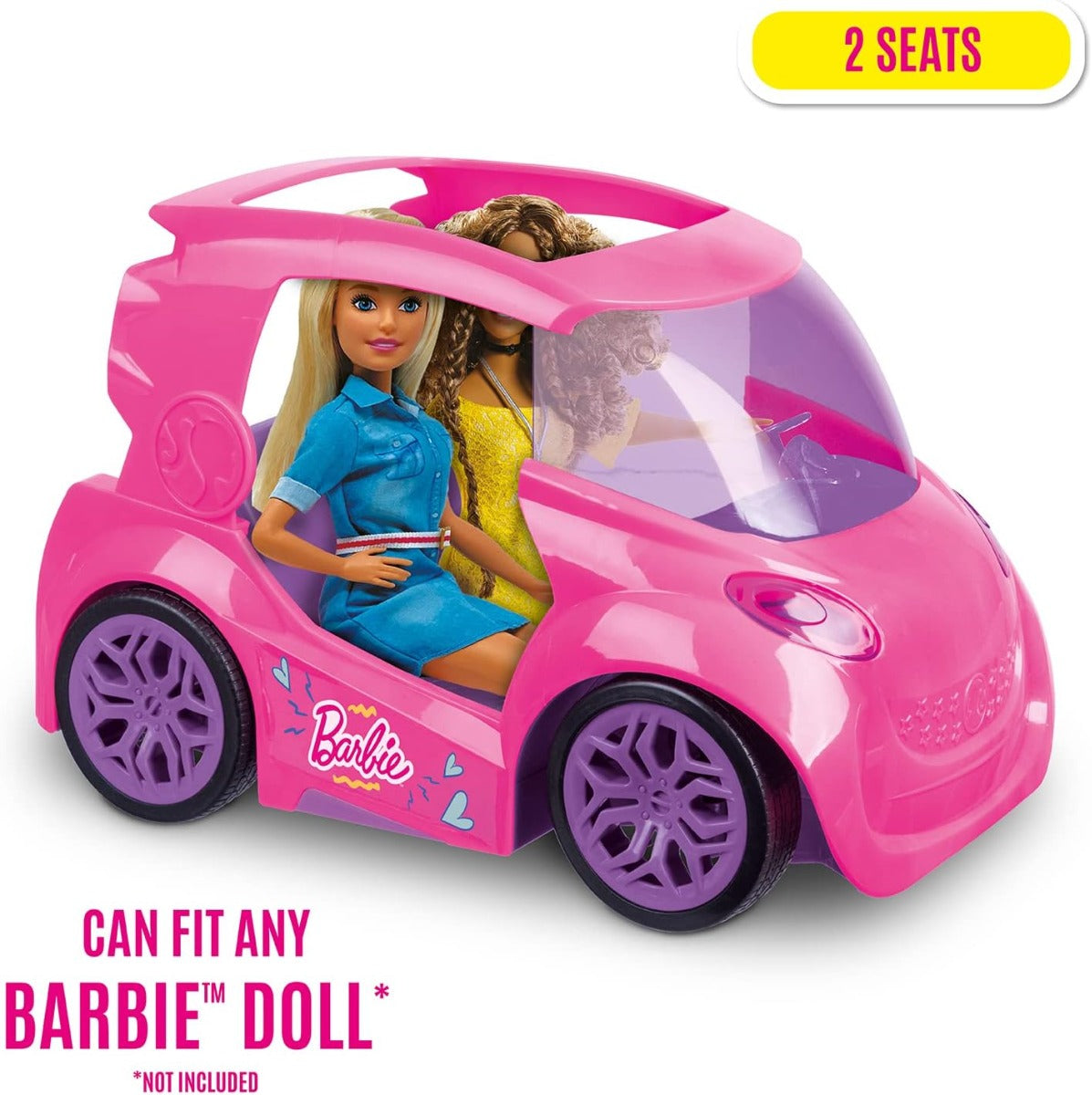 Buy Barbie City Car Full Function Remote Control Fuchsia Color | Yallatoys.com
