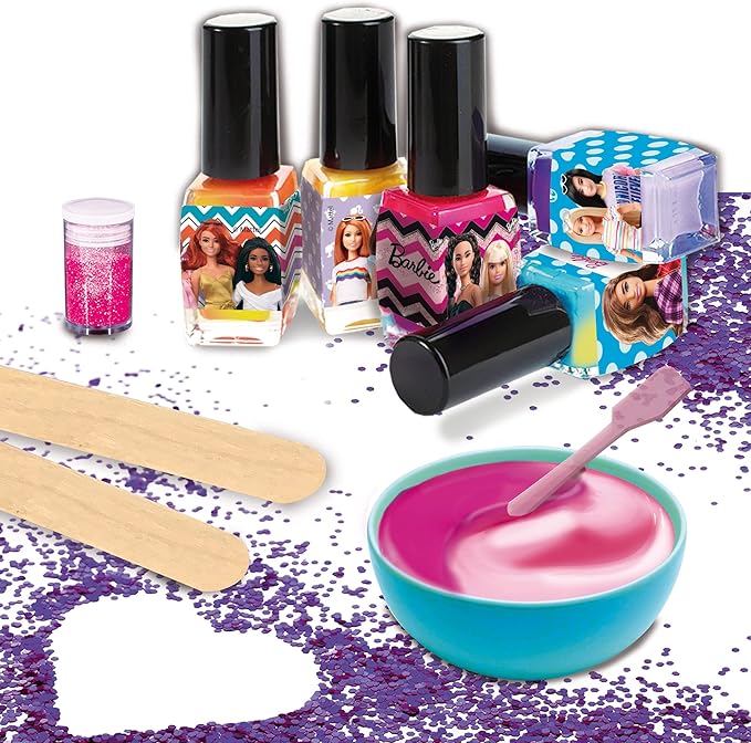 Buy Barbie Nail Art Set Color Change | Yallatoys.com
