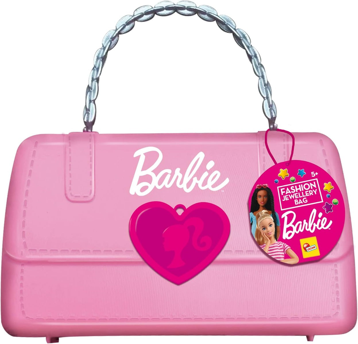 Buy Barbie Fashion Pink Handbag with Jewellery Creation Kit | Yallatoys.com