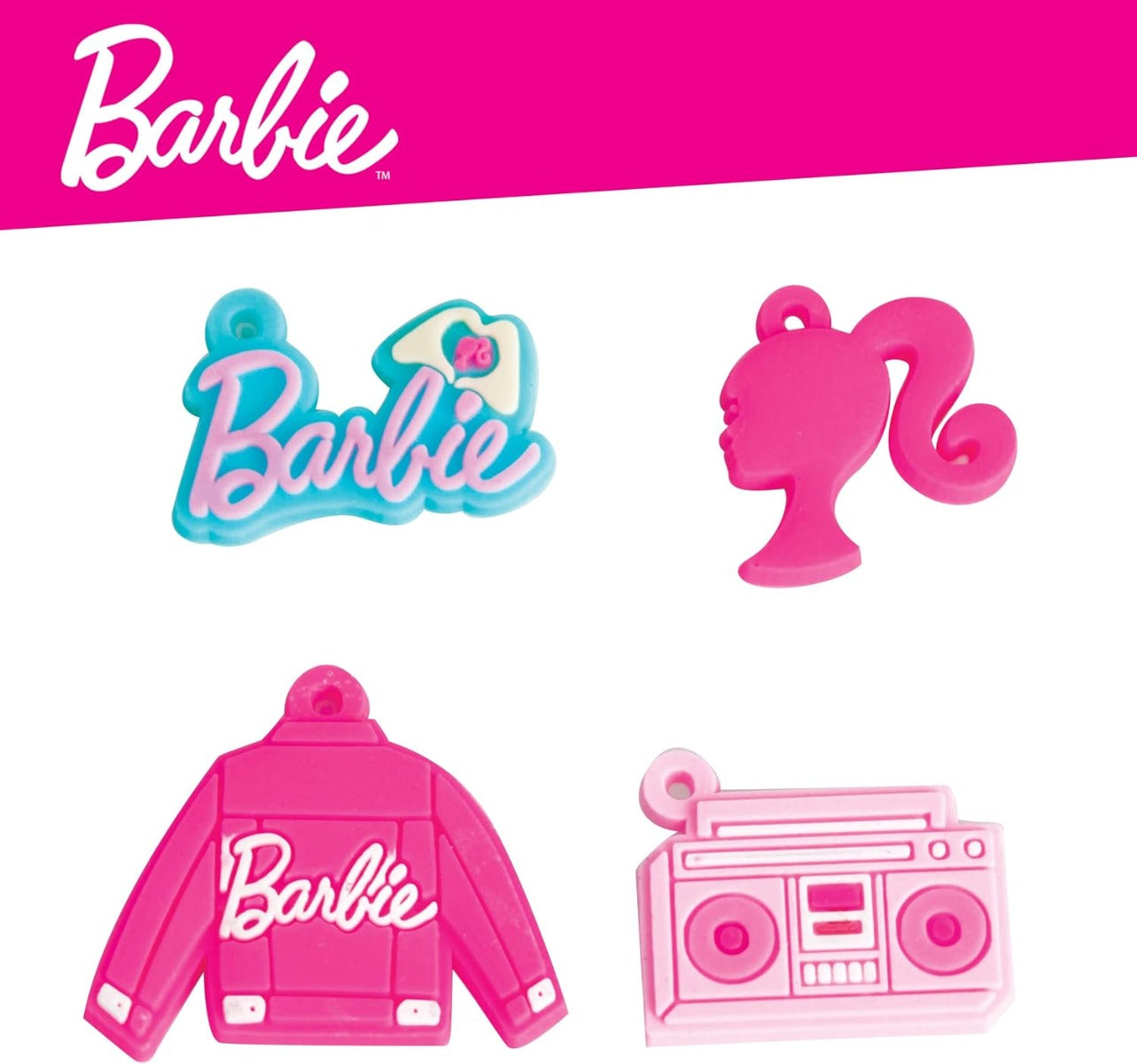 Buy Barbie Fashion Pink Handbag with Jewellery Creation Kit | Yallatoys.com