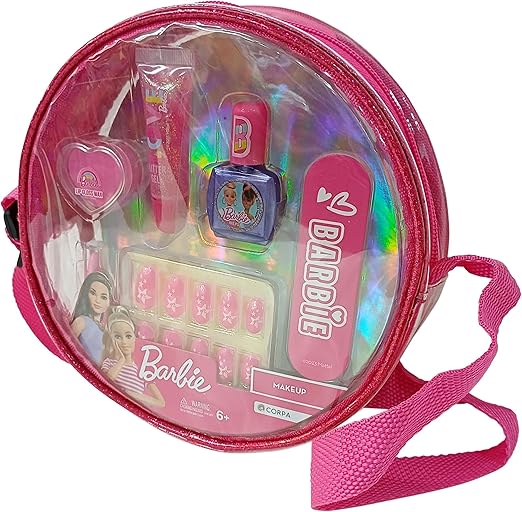 Buy Barbie Makeup Set Pvc Handbag | Yallatoys.com