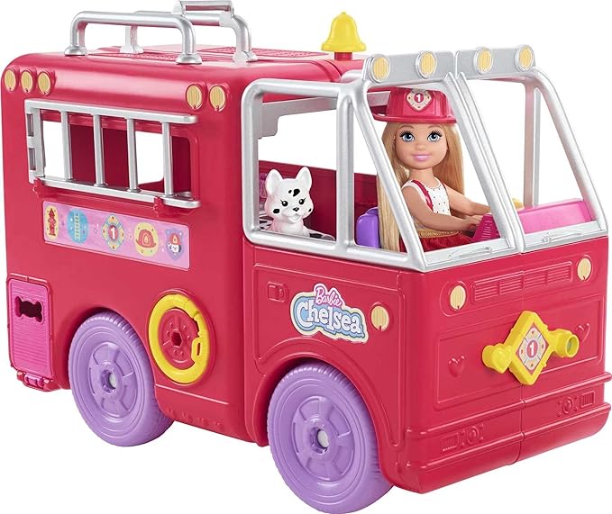 Buy Barbie Club Chelsea Firetruck | Yallatoys.com