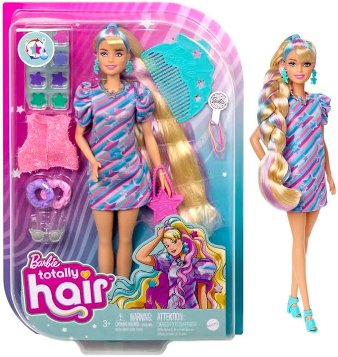 Buy Barbie Totally Hair Doll Blonde | Yallatoys.com