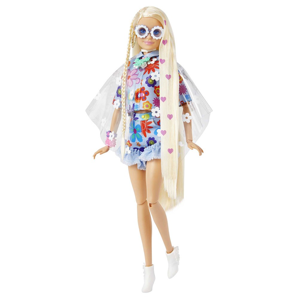 Buy Barbie Extra Doll with Flower Power Outfit & Accessories | Yallatoys.com