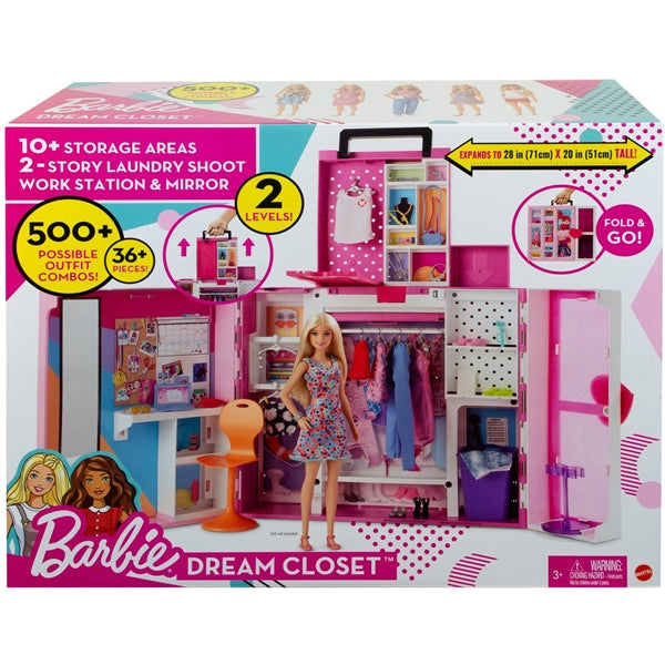 Buy Barbie Dream Closet 2.0 with Doll | Yallatoys.com