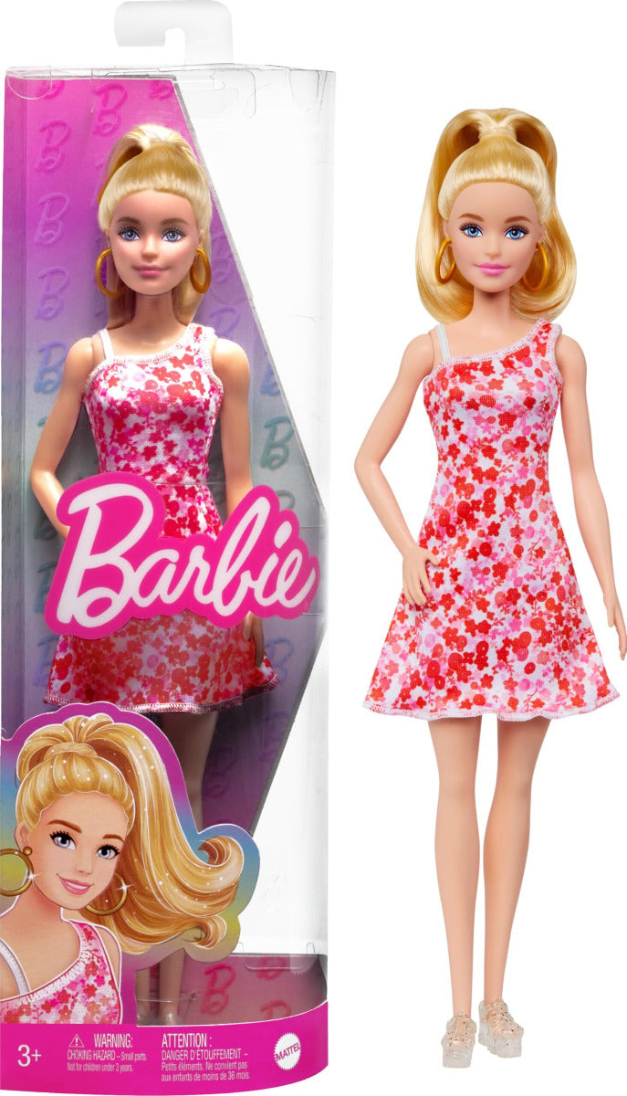 Buy Barbie Fashionistas Doll Distorted Dots Dress | Yallatoys.com