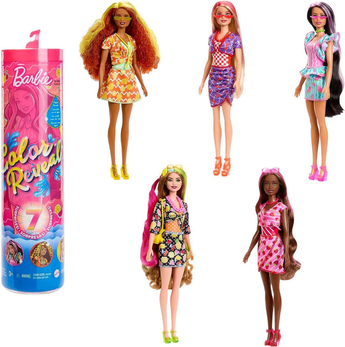 Buy Barbie Color Reveal Doll & Accessories Scented Sweet Fruit Series (Sold Separately Subject to Availability) | Yallatoys.com