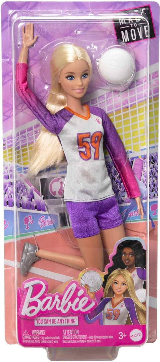 Buy Barbie Articulated Sports Doll Volleyball | Yallatoys.com