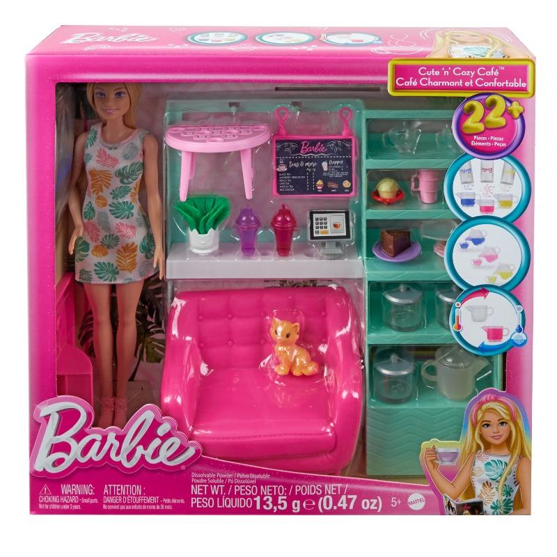 Buy Barbie Self-care Tea Shop Playset | Yallatoys.com