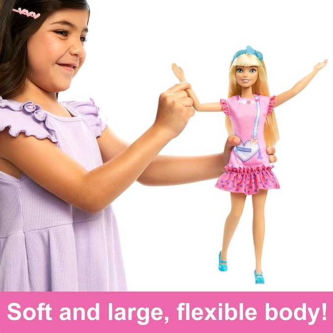 Buy Barbie My First Barbie Core Doll Blonde with Kitten | Yallatoys.com
