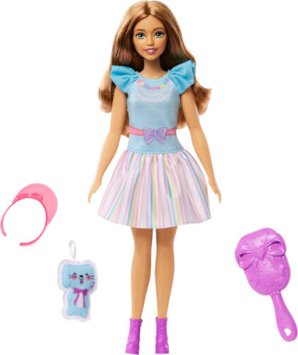 Buy Barbie My First Barbie Core Doll Brunette with Bunny | Yallatoys.com