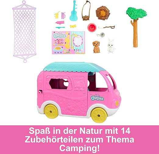 Buy Barbie Club Chelsea Camper Refresh | Yallatoys.com