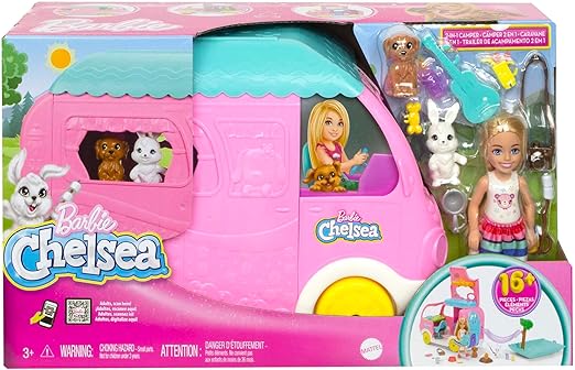 Buy Barbie Club Chelsea Camper Refresh | Yallatoys.com
