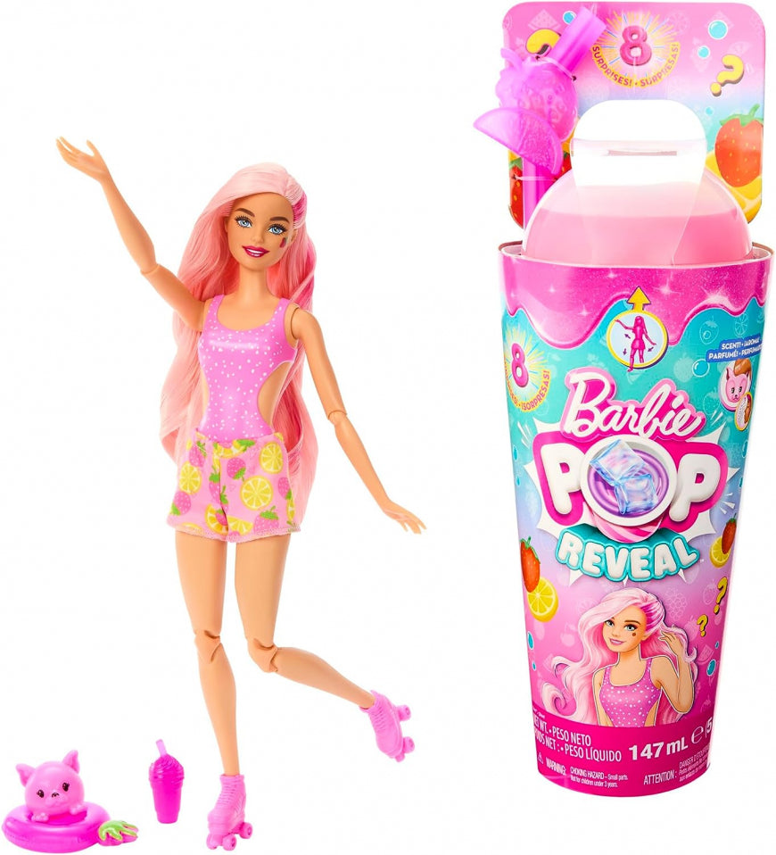 Buy Barbie Pop Reveal Juicy Fruit Series Strawberry | Yallatoys.com