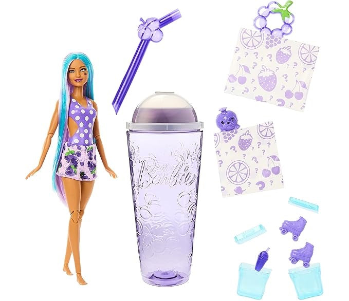Buy Barbie Pop Reveal Juicy Fruit Series Grape Fruits | Yallatoys.com
