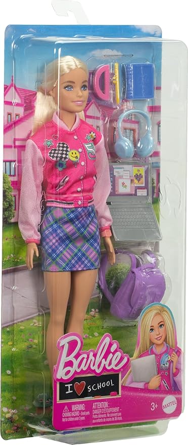 Buy Barbie I Love School Doll And Accessories | Yallatoys.com