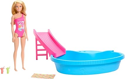 Buy Barbie Pool with Doll | Yallatoys.com