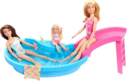 Buy Barbie Pool with Doll | Yallatoys.com