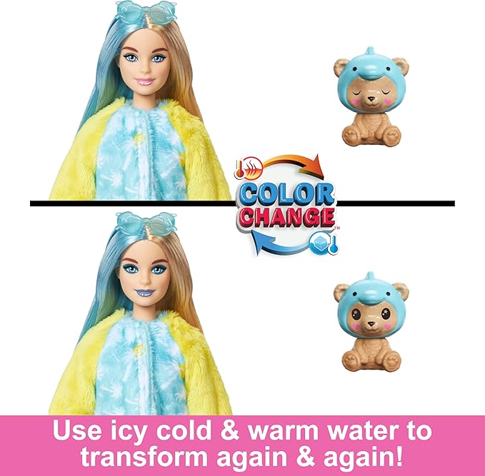 Buy Barbie Cutie Reveal Costume Cuties Series Teddy Dolphin | Yallatoys.com