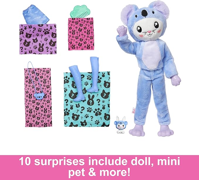 Buy Barbie Cutie Reveal Costume Cuties Series Bunny in Koala | Yallatoys.com