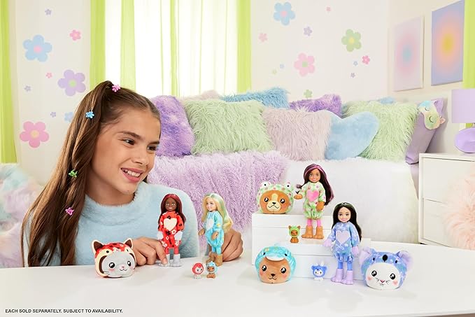 Buy Barbie Cutie Reveal Chelsea Costume Cuties Series Bunny in Koala | Yallatoys.com