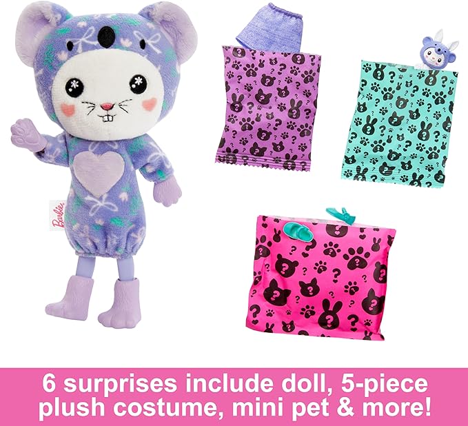 Buy Barbie Cutie Reveal Chelsea Costume Cuties Series Bunny in Koala | Yallatoys.com