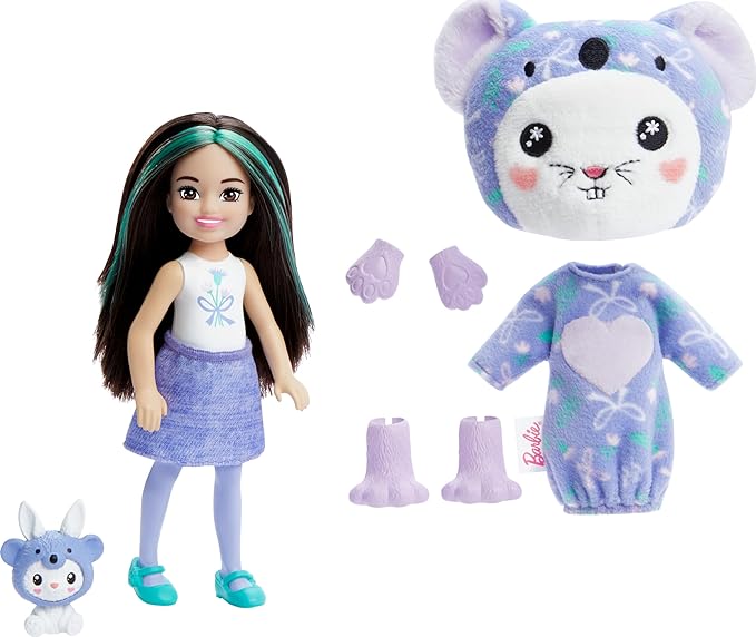 Buy Barbie Cutie Reveal Chelsea Costume Cuties Series Bunny in Koala | Yallatoys.com