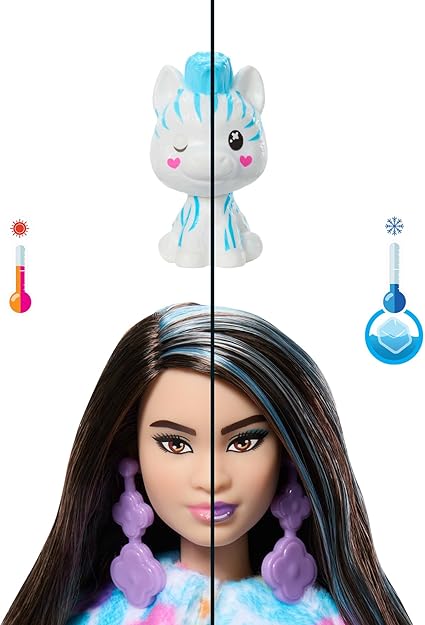 Buy Barbie Cutie Reveal Color Dream Series Zebra | Yallatoys.com