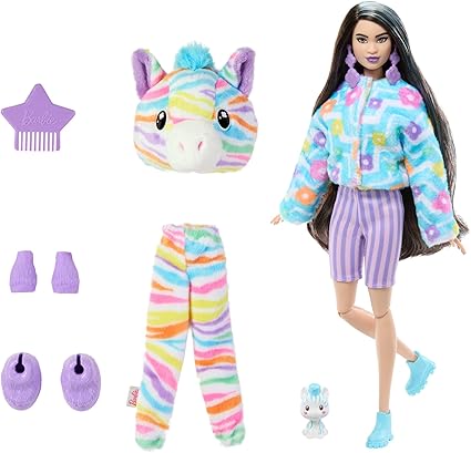 Buy Barbie Cutie Reveal Color Dream Series Zebra | Yallatoys.com