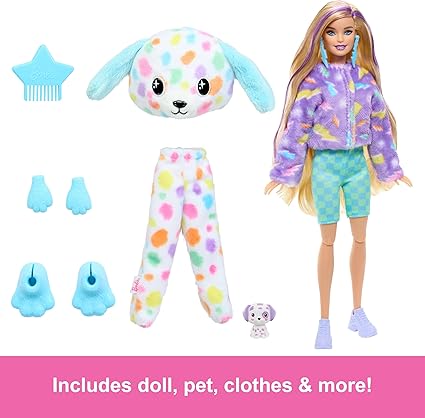 Buy Barbie Cutie Reveal Color Dream Series Dalmation | Yallatoys.com