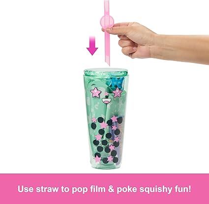 Buy Barbie Pop Reveal Juicy Bubble Tea Series Green Tea | Yallatoys.com